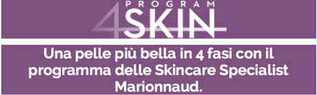 Marionnaud 4 Skin  Program. Fase 2: Corpo