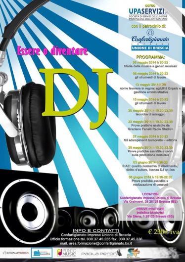 Essere o diventare dj il corso: 6 maggio - 5 giugno a Brescia