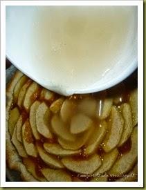 Torta sfogliata di mele con marmellata di albicocche e gelatina (6)