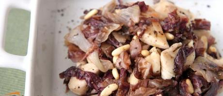 Ricetta pollo radicchio pinoli