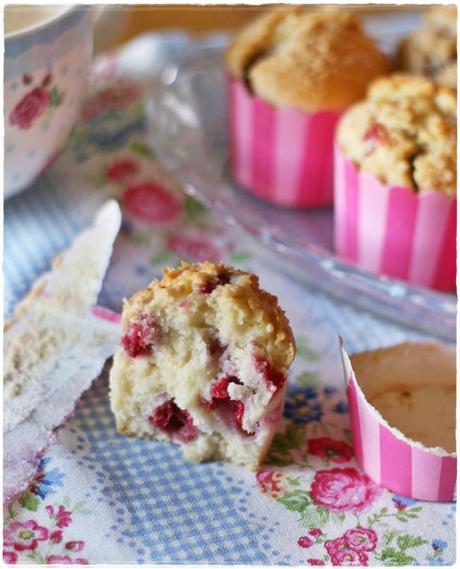 Muffins cocco-lampone 2