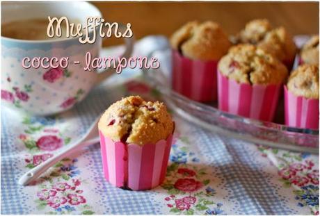 Muffins cocco-lampone 5