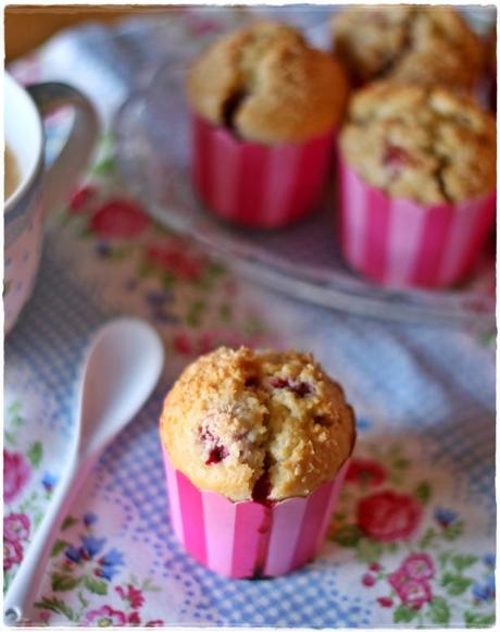 Muffins cocco-lampone 4