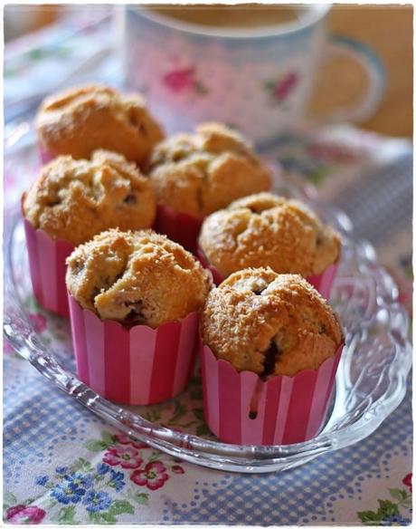 Muffins cocco-lampone 3