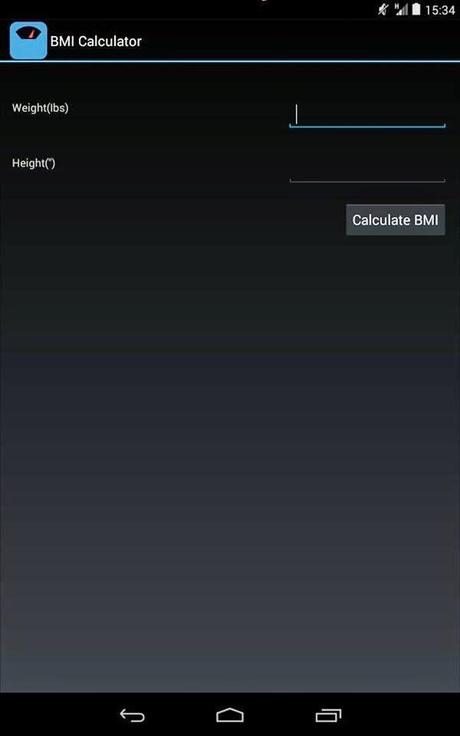 BMI Calculator per calcolare il nostro indice di massa corporea