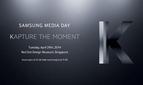 All'evento di Samsung il 29 aprile probabilmente sarà rivelato il dispositivo Galaxy S5 Zoom