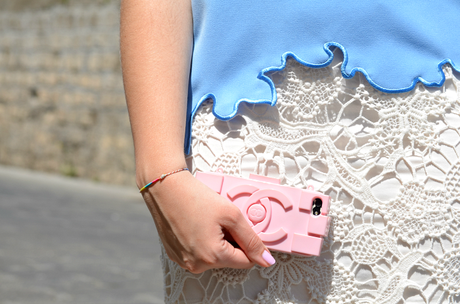 OUTFIT: Lace & Pastel Tones