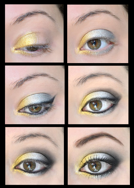 #7daysmakeupnails: Gold and Silver