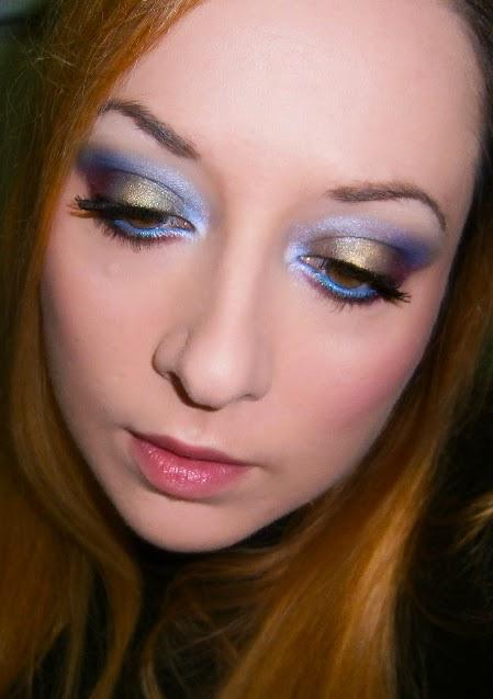 #7daysmakeupnails: Make Up natalizio in toni freddi