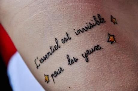 LE PETIT PRINCE / TATUAGGI ISPIRATI AL PICCOLO PRINCIPE