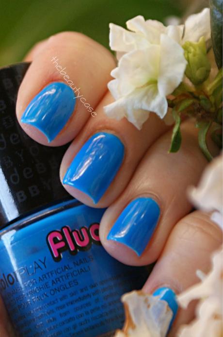 Neon Week #5 Debby colorplay Fluo#02 Blue