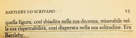 Bartleby, lo scrivano di Herman Melville