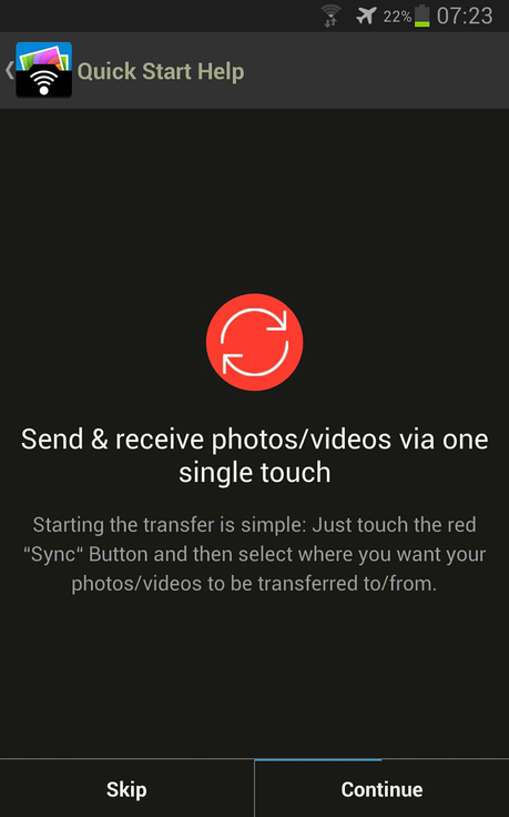 PhotoSync: sincronizzare le foto e i video in modo sicuro e veloce.
