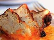 Cheese-cake ricotta salsa all’arancio.