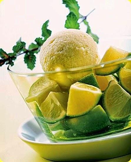 Sorbetto al lime