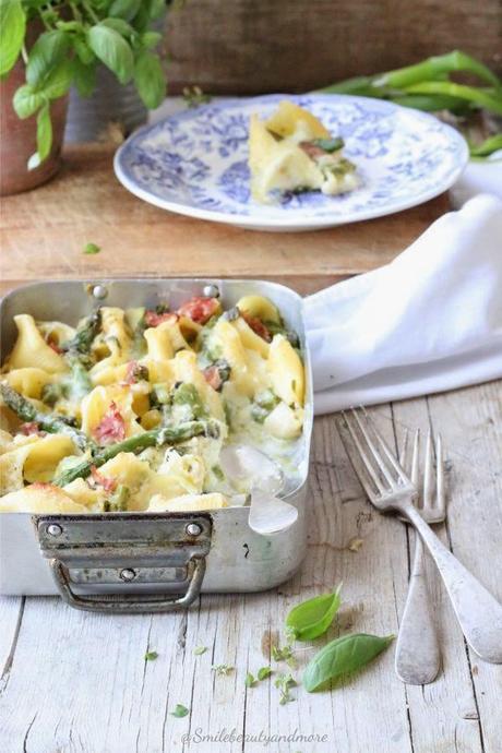 Conchiglioni al forno con verdure