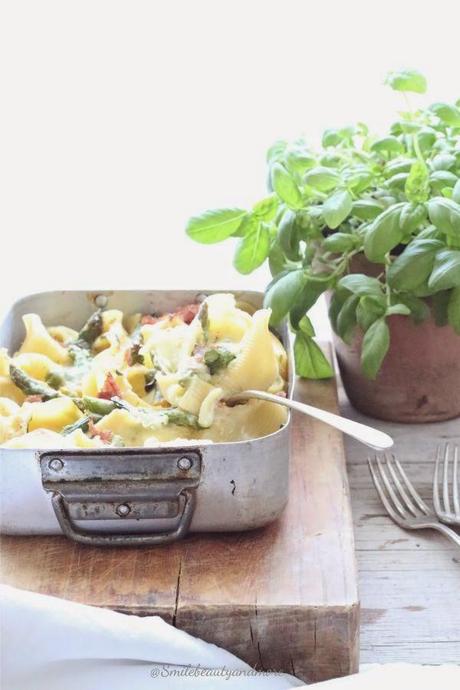 Conchiglioni al forno con verdure