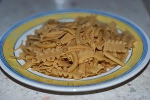 Pasta mista con taccole