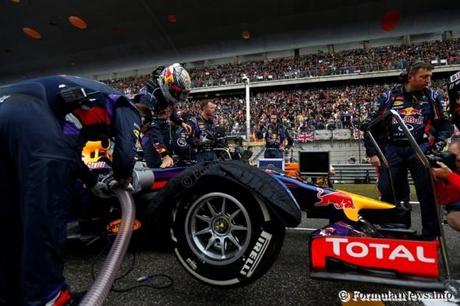 Sebastian Vettel Red Bull Racing RB10 Renault