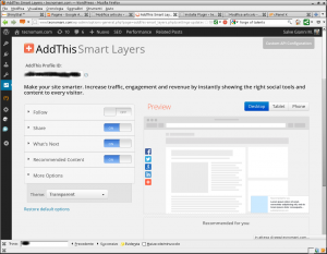 Smart_Layer_Configurazione