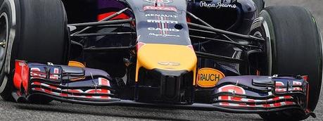 Gp Cina: la Red Bull ritorna ad usare l'ala con gli upper flap