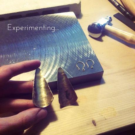 Metal smithing: first experiments