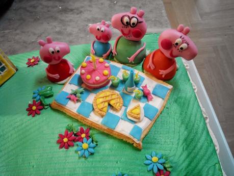 Torta pic-nic di Peppa Pig