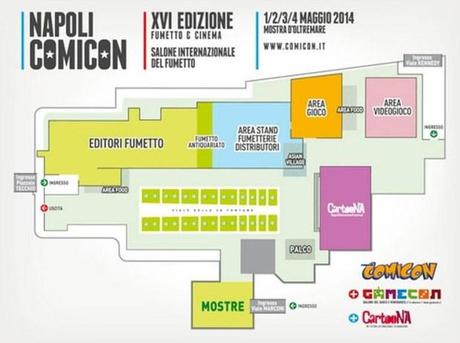 mappa comicon 2014