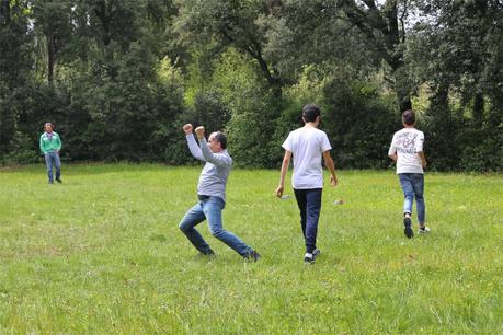 bandierina, pallone e trattoria