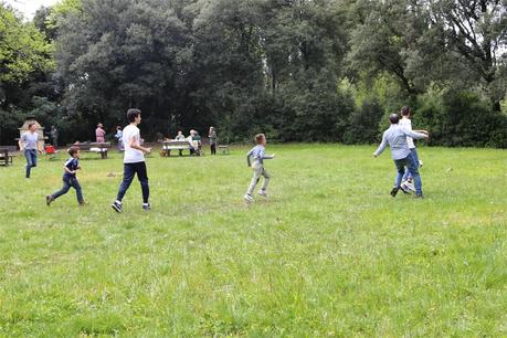 bandierina, pallone e trattoria