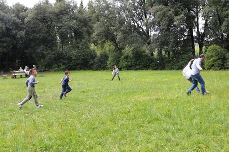 bandierina, pallone e trattoria