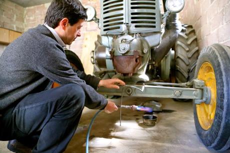 l'accensione del motore a testa calda