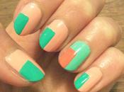 Nail Geometric Pastels