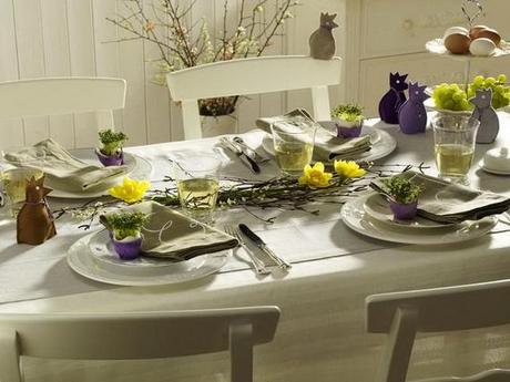 Le tavole di Pasqua  - Easter Tablescapes