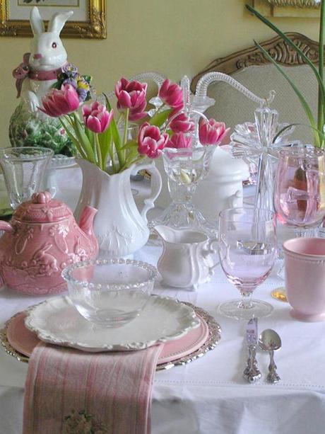 Le tavole di Pasqua  - Easter Tablescapes