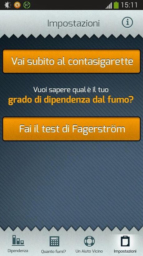 Un app per fumare di meno ?