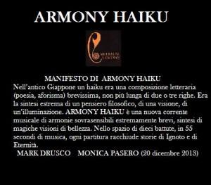 Intervista di Alessia Mocci al compositore Mark Drusco: la nuova corrente musicale Armony Haiku