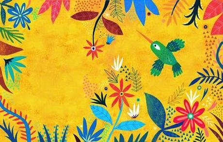 COLORATISSIMI PATTERNS NEI  LIBRI ILLUSTRATI DA MARIANA RUIZ JOHNSON