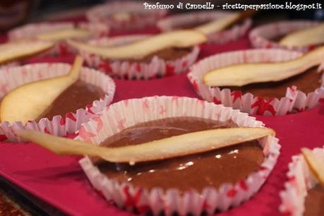 Muffin cacao e pere - il buongiorno si vede dal mattino