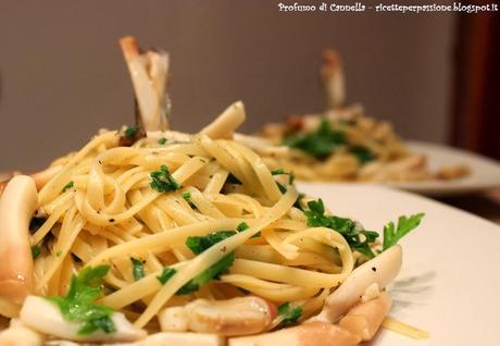 Linguine ai cannolicchi - essenza di mare