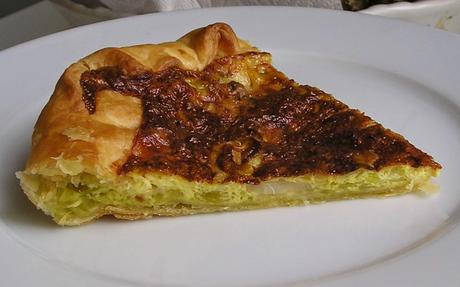 Quiche di porri allo stilton