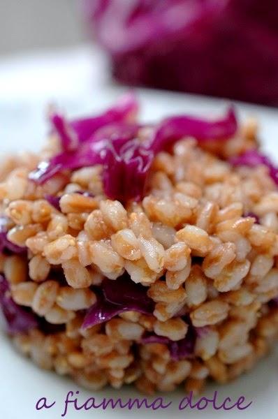 Farro al cavolo rosso