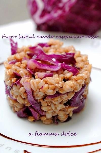 farro al cavolo rosso