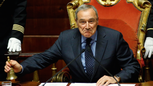 Il presidente del Senato della Repubblica, Pietro Grasso (nrc.nl)