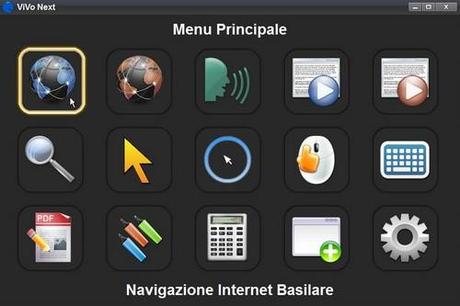 ViVo Next 2 schermata principale