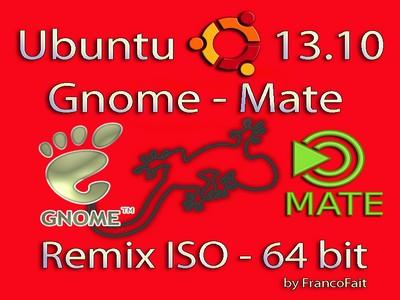 Ubuntu 13.10 italiano con Gnome e Mate a 64bit