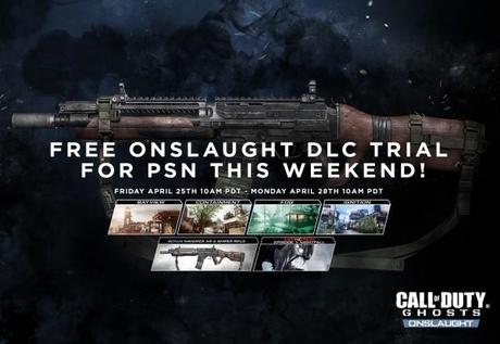 Call of Duty: Ghosts – Onslaught gratuito per tutto il fine settimana su PSN