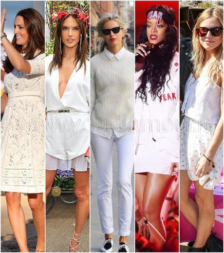 Osa il look total white: segui i consigli delle star!