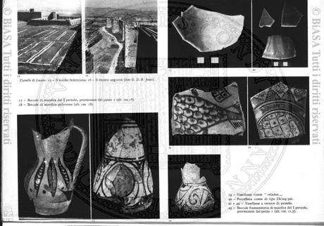 La ceramica cinese medievale ritrovata nella fortezza di Lucera