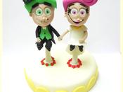 Fantagenitori-The Fairly OddParents (cake topper matrimonio)